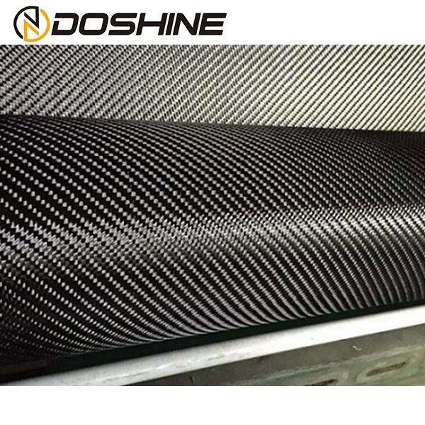 Dvosmjerna crna tkanina od karbonskih vlakana od 12 k480 g